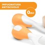 Chicco Spazzola e Pettine per Bambini, con Morbide Setole Delicate, Arancione
