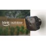Nuova Blink Outdoor, Videocamera di sicurezza in HD, senza fili, resistente alle intemperie, batteria autonomia 2 anni, rilevazi