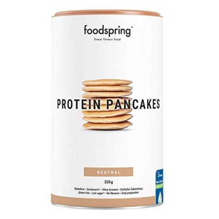 foodspring Pancake Proteici, 320 g, Preparato con pochi zuccheri e altamente proteico, per pancake soffici in 5 minuti, migliori