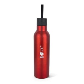Bialetti To Go Bottiglia Termica (con Doppia Parete), Mantiene Il Caldo per 12 h e Il Freddo per 24 h, capacità 750 ml, Acciaio