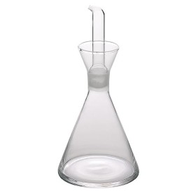 Excelsa Essential Oliera Conica Salvagoccia, Vetro, Trasparente, 1 Unità