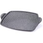 Moneta Gusto Griglia Rettangolare, Alluminio, Nero, 35x25 cm