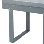 Relaxdays cucina Pattumiera Estraibile con 2 Secchi, Bidoni Raccolta Differenziata Sotto Lavello, 2x20 L, 41x34x52 cm, grigio, A
