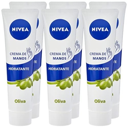 NIVEA NIVEA Crema di mani olio di Oliva – 100 ML – 6 pezzi