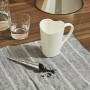 Alessi MMI24 To, Tazza in Osso a Forma di Cuore, Bianco