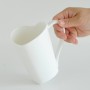 Alessi MMI24 To, Tazza in Osso a Forma di Cuore, Bianco