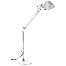 Artemide Tolomeo Mini Lampada Tavolo con Base Alluminio