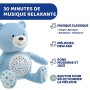 Chicco First Dreams Orsacchiotto Peluche Baby Bear, Soffice Pupazzo Proiettore con Luce Notturna Bambini, Effetti Luminosi e Ril