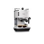 De'Longhi Icona Eco 311.W Macchina da Caffè Espresso Manuale e Cappuccino, Caffè in Polvere o in Cialde E.S.E., 1100 W, Bianco