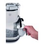 De'Longhi Icona Eco 311.W Macchina da Caffè Espresso Manuale e Cappuccino, Caffè in Polvere o in Cialde E.S.E., 1100 W, Bianco
