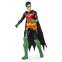BATMAN Personaggio da 30 cm Articolato, Versione Grigio/Nero, dai 3 Anni, 6056680