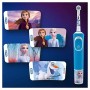 Oral-B Kids Spazzolino Elettrico Ricaricabile, 1 Manico con Personaggi Disney Pixar Frozen, 2 Testine di Ricambio, per Età da 3