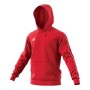 adidas Core 18 HD, Felpa con Cappuccio Unisex Bambino, Rosso (Power Red/White), 176 (15-16 Y)
