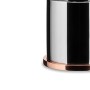 Alessi La Conica 90002/3 Caffettiera di Design, Acciaio, Inox, Fondo in Rame, 3 Unità