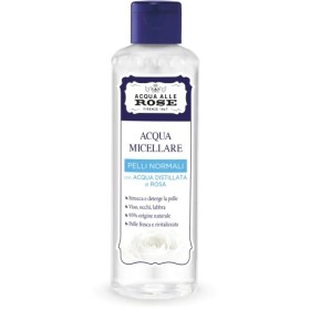 Acqua alle Rose Acqua Micellare Struccante, Detergente Viso Pelli Normali, 200 ml