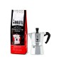 Bialetti Moka Express, Caffettiera in Alluminio da 1 Tazza + Perfetto Moka, Caffè Macinato Gusto Classico da 250 gr