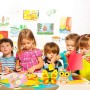 Dsaren 6 pacchi Kit da Cucito Fai da Te per Bambini attività Creative Mestieri Stoffa di Feltro Cucito Borsetta, 6 Modelli