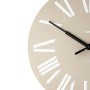 Alessi 12 G Firenze Orologio da Parete in ABS, Movimento al Quarzo, Grigio