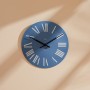 Alessi 12 G Firenze Orologio da Parete in ABS, Movimento al Quarzo, Grigio
