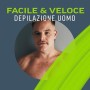 Veet Men, Crema Depilatoria Uomo, Pelli Normali, 200 ml