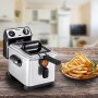 Tefal Filtra Pro FR5111 Singolo Indipendente Friggitrice 2400W Nero, Acciaio inossidabile friggitrice