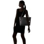 Michael Kors Voyager Tote, donna 9 x 17 x 24 cm, Nero (Nero (Black)), 9x17x24 cm (B x H x T)