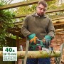 Bosch UniversalChain 18 Motosega Elettrica senza Fili, con Batteria, 18 V, 20 cm