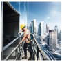 Bosch Professional Sistema Trapano Avvitatore con Percussione GSB 18V-21, Batteria 2x2.0 Ah, Set di Accessori da 40 Pezzi, in L-