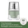 Imetec Tritapiù Tritatutto, 4 Lame in Acciaio Inox, Capiente Contenitore 600 ml, 18.000 Giri/min, Funzionamento a Pressione, 10