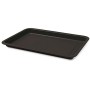 Guardini Gardenia, Teglia Rettangolare 26x37cm, Acciaio con rivestimento antiaderente, Colore nero