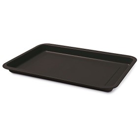 Guardini Gardenia, Teglia Rettangolare 26x37cm, Acciaio con rivestimento antiaderente, Colore nero