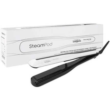 L’Oréal Professionnel Paris SteamPod 3.0 piastra per capelli professionale a vapore, 2 in 1, per styling liscio e onde morbid