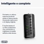 De'Longhi TCH8993ER.BC Termoventilatore Ceramico, Nero, 2400 W, Plastica