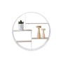 AC Design Furniture Scaffale Nadine, Legno, Bianco, 10 x 45 x 45 cm