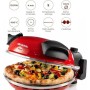 Ariete 909 pizza in 4 minuti, Forno per pizza, 400 gradi, Cuoce in 4’, Piastra in pietra refrattaria 33 cm di diametro, 1200 w