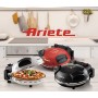 Ariete 909 pizza in 4 minuti, Forno per pizza, 400 gradi, Cuoce in 4’, Piastra in pietra refrattaria 33 cm di diametro, 1200 w