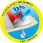 Vileda Total Reflect Telo da Stiro, Copriasse da Stiro Universale, Imbottito, con Elastico, in Tessuto, Grigio, 120–130 x 38-4