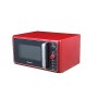 Candy DIVO G25CR Forno a Microonde con funzione Grill, 900W, 25 litri, Piatto rotante in vetro, Ø 27 cm, Colore Rosso