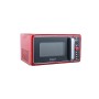 Candy DIVO G25CR Forno a Microonde con funzione Grill, 900W, 25 litri, Piatto rotante in vetro, Ø 27 cm, Colore Rosso