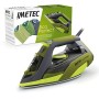 Imetec Eco Perfect ferro da stiro a vapore, risultati ottimi con -35% di consumo di acqua e -25% di consumo energetico, Piastra 