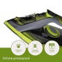 Imetec Eco Perfect ferro da stiro a vapore, risultati ottimi con -35% di consumo di acqua e -25% di consumo energetico, Piastra 