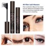 4D Silk Fiber Eyelash Mascara, Mascara Waterproof, Mascara Ciglia Extra Volume, 4D Mascara, 4D Fiber Black Lash Mascara, più lu