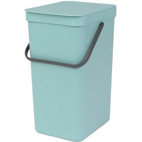 Brabantia Sort & Go Pattumiera, Verde (Mint), 16 litri