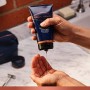 King C. Gillette Set per la Cura della Barba Uomo, Rasoio per il Collo + 3 Lamette di Ricambio + Gel da Rasatura Trasparente con