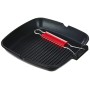 Lagostina Linea Rossa Grill, Alluminio Antiaderente, Nero, 28 cm