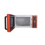Candy DIVO G25CO Forno a Microonde con funzione Grill, 900W, 25 litri, Piatto rotante in vetro, Ø 27 cm, Colore Arancio