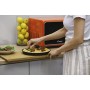Candy DIVO G25CO Forno a Microonde con funzione Grill, 900W, 25 litri, Piatto rotante in vetro, Ø 27 cm, Colore Arancio