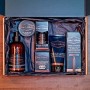 King C. Gillette Kit Completo Per Cura Barba Uomo: Rasoio di Sicurezza + 15 Lamette + Detergente, Balsamo e Olio per Barba e Vis