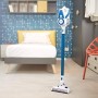 Polti Forzaspira SLIM SR90B_PLUS, Scopa Elettrica Senza Fili Ricaricabile, Doppia Funzione Aspirapolvere e Aspirabriciole, Tecno