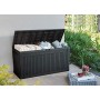 Keter Baule Comfy in Resina da 270 L, Colore Grafite, 116.7 x 54.6 x 8.6 cm